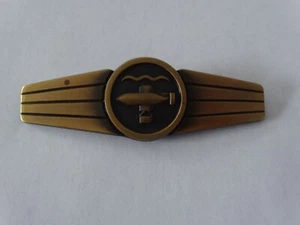 (A63-15 Bundeswehr Unterwasserwaffen Offz. U-Boot Tätigkeitsabzeichen bronze - Bild 1 von 5