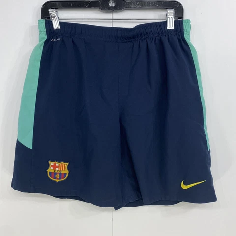Barcelona Barca Spain 2010 2011 Away Football Soccer Shorts Nike Mens size XL Cover