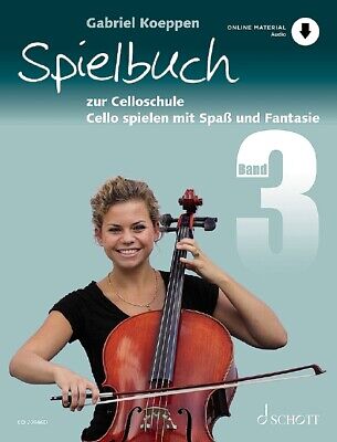 Spielbuch zur Celloschule Vol. 3  performance book  sheet music with online mate
