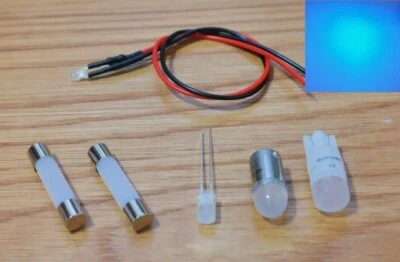 Sherwood S-7100 S-7100a replacement LED lamps bulbs lights upgrade kit set BLUE - Image 1 of 4