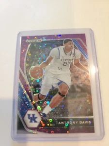 2021 Prism Draft Picks Basketball Anthony Davis Purple Disco /50 NBA Lakers - Picture 1 of 3