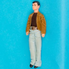 Vintage Lundby Casa Delle Bambole Mobili #1230 Paul IN Camoscio Giacca