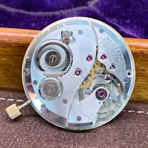 Elgin DeLuxe Grade 542 10S 17 Jewels Pocket Watch Movement Runs - Picture 1 of 2