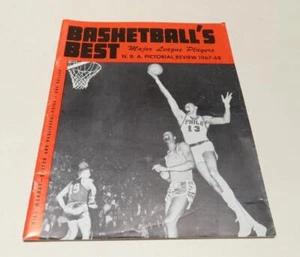 1967-68 Basketball's Best NBA Pictorial Review Wilt Chamberlain Bill Russell - Picture 1 of 11