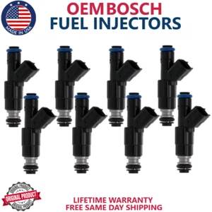 x8 OEM BOSCH Fuel Injectors For 2000, 2001, 2002, 2003 Dodge Ram 3500 Van 5.2L - Picture 1 of 4