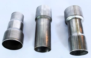 Conector de escape de soldadura de 2,5" /63 mm funda junta extremos blandos tubería de acero inoxidable - Imagen 1 de 2