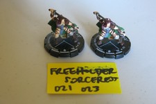 MAGE KNIGHT DARK RIDERS 021 023 FREEHOLDER SORCERESS / LOT OF 2