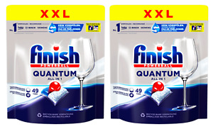 Finish Powerball Quantum All in 1 509g, 49 Tabs 2er Pack je 49 Tabs 98 Tabs