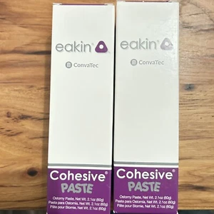2 Convatec 839010 Eakin Cohesive Paste 2.1 oz. Tubes Expires 2023-12 - Picture 1 of 2