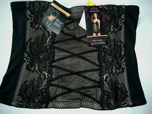 Maidenform Sexy Shaping Waist nipper Cincher Shapewear Corset Black S M L XL 2XL - Picture 1 of 5