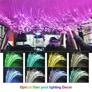 Kit de luz estrella de techo de coche LED 60 piezas control remoto de fibra óptica DE - Imagen 1 de 12