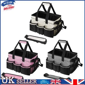 Cleaning Caddy Bag with Handle Cleaning Supplies Organizer Housekeeper Handbag - Picture 1 of 15