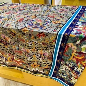 Damen Kaschmir Schal Seidenschal 70% Cashmere 30% Seide Schaltuch 135x135cm Z625 - Bild 1 von 12