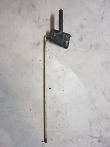 Toro Model 38180 Chute Control Crank Rod 55-9140 & Bracket 55-9090Assembly - Picture 1 of 2