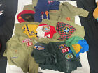 Lot of 12 Items 2 hats 4 scarves￼ 4 Shirts 1 shorts and 1 pants￼￼ Boy Scout