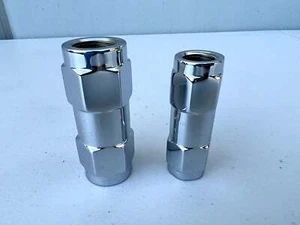 STUCCHI CHECK VALVE 3/8 CHROME FINISH / LOWRIDER HYDRAULICS - Bild 1 von 4