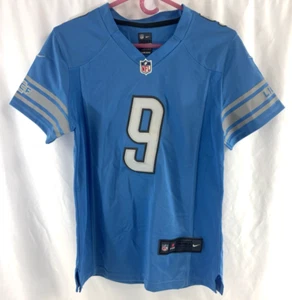 Detroit Lions Nike On Feild Matthew Stafford Jersey #9 Vented NFL Women's Small - Picture 1 of 6