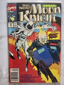Marc Spector: MOON KNIGHT #25 - Enter: Ghost Rider - Giant-Sized Issue! - Picture 1 of 2