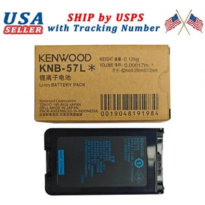 For KENWOOD KNB-57L OEM LI-ION Battery KNB-35L KNB55L TK2360 TK3360K KNB57L - Picture 1 of 6