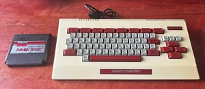 Famicom Keyboard HVC-007 and Family Basic Cartridge Japan Import Canadian Seller - Imagen 1 de 13