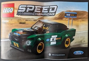 Lego 1968 Ford Mustang Fastback [75884] - Bauanleitung - Bild 1 von 1