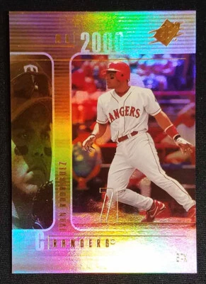 2000 SPx #71 Ivan Rodriguez Texas Rangers (HOF) NM-MINT - Image 1 of 2