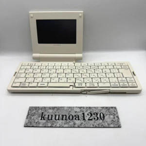 KINGJIM DM5 Mémo Numérique Pomera Blanc Argent Ecran Fonctionnement Confirmé avec B JP - Photo 1/15