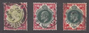 Great Britain #138, 138a X2 Used  - Picture 1 of 1