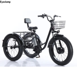 Heavy-Duty Steel Electric Trike - 35km/h Speed | 5H Fast Charge | Urban Commuter - Picture 1 of 14