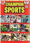 Champion Sports No1  1973 Dc Comics Usa
