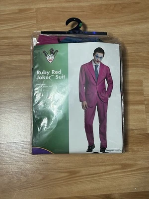 Spirit DC The Joker Suit Halloween Costume Adult Large L Jacket And  Pant - Image 1 of 4