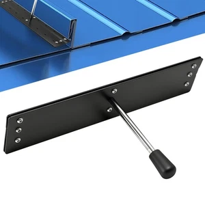 Herramienta dobladora de chapa de 15,7 pulgadas, herramienta plegable de doble cara con orificios de mira para... - Imagen 1 de 6