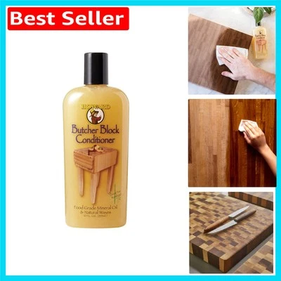 Preserve Your Kitchen Essentials with Howard Butcher Block Conditioner 355ml Gel - Image 1 of 4