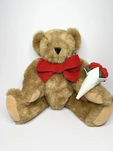 Vermont Bär 15 Zoll rote Rose Blumenstrauß Bär Valentinstag - Bild 1 von 4