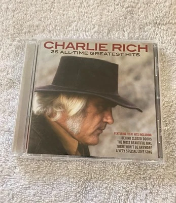 25 All-Time Greatest Hits by Charlie Rich (CD, 2015) Varese Vintage - Image 1 of 3