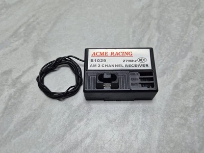 ACME Racing B1029 AM 27MHz 2 Channel RC Radio Receiver Nitro Electric Condor - Image 1 of 4