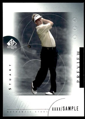 2001 Upper Deck PGA UD Golf Tour Stuart Appleby SP Authentic Stars #50 - Image 1 of 2