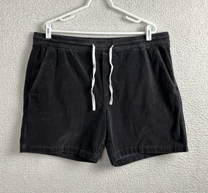 Marine Lagenlook Shorts Herren XL anthrazit Samstag Cord Kordelzug Freizeit - Bild 1 von 8