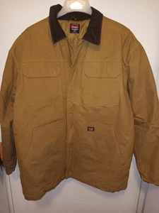 Herren Wrangler Workwear Full Zip Steppfutter Jacke Cord Coller XL - Bild 1 von 16
