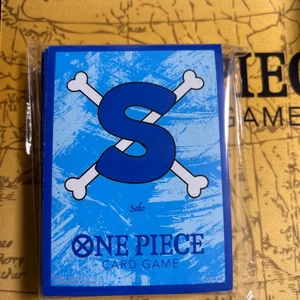 One Piece Official Limited Card Sleeve Premium Mat Sabo 70 Sleeves Japanese NEW - Picture 1 of 2