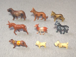 Assortment of Plastic Animals - Set of 9 ~ TS - Picture 1 of 3