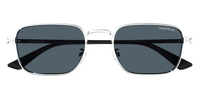 Gafas de sol Montblanc MB0339S para hombre plateadas 53 mm nuevas 100 % auténticas Foto 1 de 4