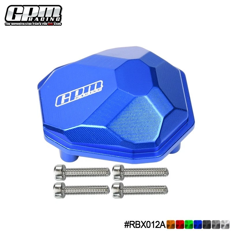 GPM Alloy Front/Rear Gearbox Cover For AXIAL 1/10 RBX10 Ryft 4WD Scale Rock - Image 1 of 4
