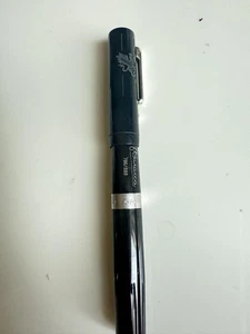 Stipula Francesco Baracca Ebonite Fountain Pen, Black, 18K - Picture 1 of 14