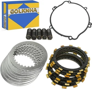 Kit Frizione e Guarnizione Coperchio Piastre Acciaio Frizione Compatibile con Yamaha YZ125  - Foto 1 di 7