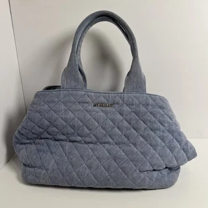 MZ Wallace True Light Denim Medium Metro City Tote Bag NO CROSSBODY STRAP READ - Bild 1 von 10