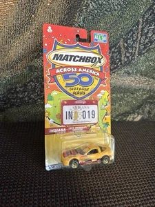 Matchbox 1997 Chevrolet Corvette Across America 50th Birthday Series Indiana - Picture 1 of 1