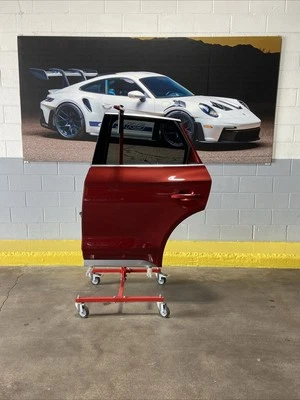 2018-2024 Audi Q5 80A Rear Left Door Panel Assembly Red OEM *NOTE* - Image 1 of 4