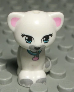 LEGO Figura Animal Gato Blanco (1390#) - Picture 1 of 1