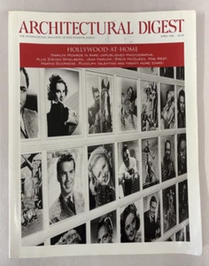ARCHITECTURAL DIGEST-APRIL 1994-HOLLOWOOD AT HOME-CLARA BOW-JOHN BARRYMORE - Picture 1 of 5
